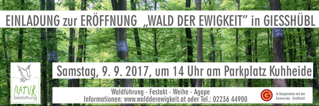 Einladung Wald der Ewigkeit