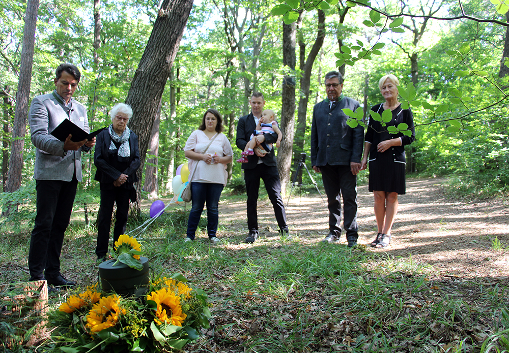 Baumbestattung im Wald der Ewigkeit in Gießhübl / Mödling bei Wien Waldfriedhof_Naturbestattung Gmbh Zadrobilek