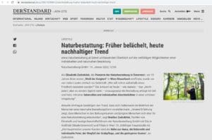 Naturbestattung: Früher belächelt, heute nachhaltiger Trend